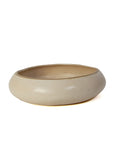 28.5cm Stoneware Ceramic Salad Bowl with Natural Finish