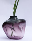 Χειροποίητο βάζο από φυσητό γυαλί – Purple (22–32 × 20 εκ.)