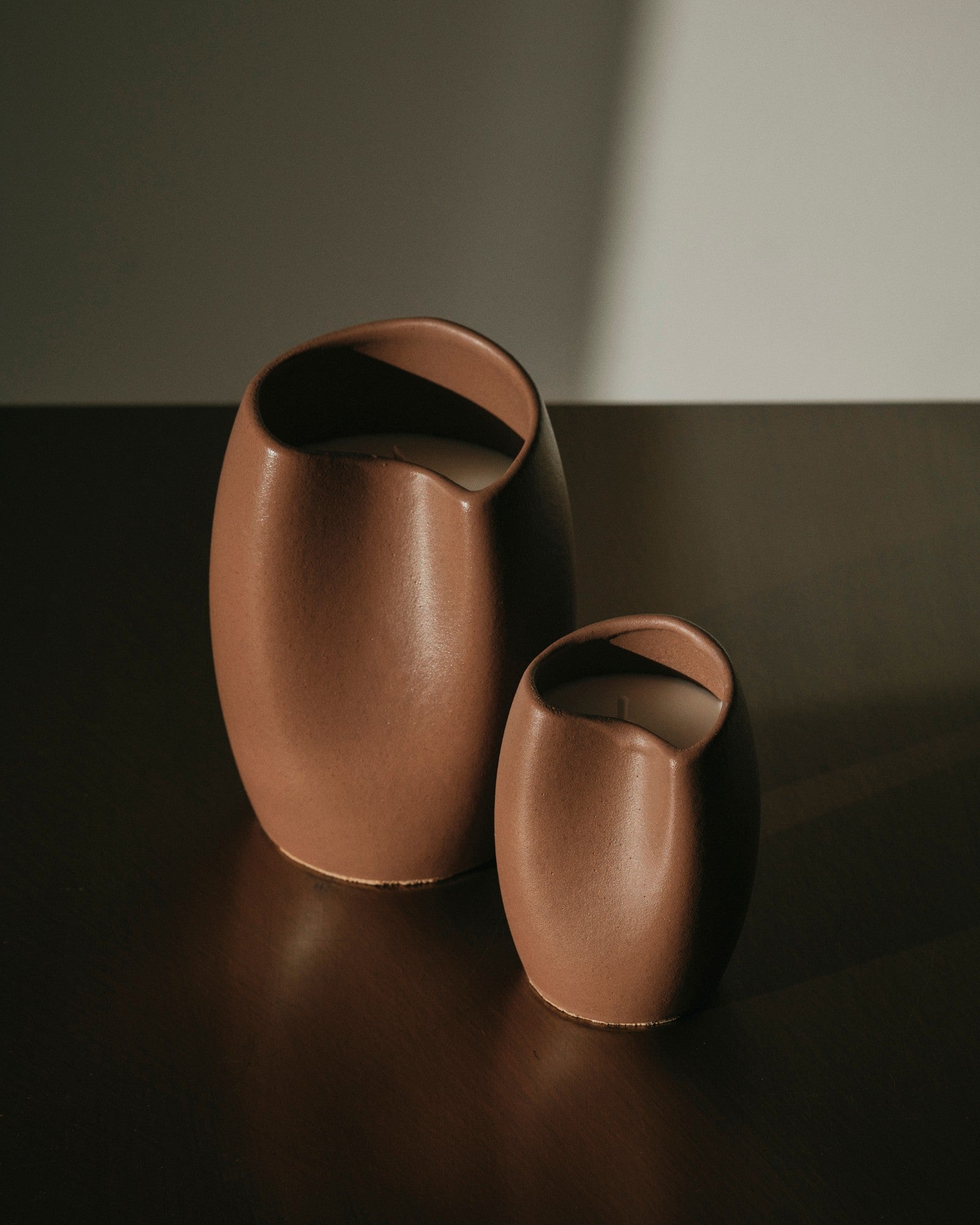 Χειροποίητο Κεραμικό Κερί με Φυσικό Κερί &amp; Minimal Design