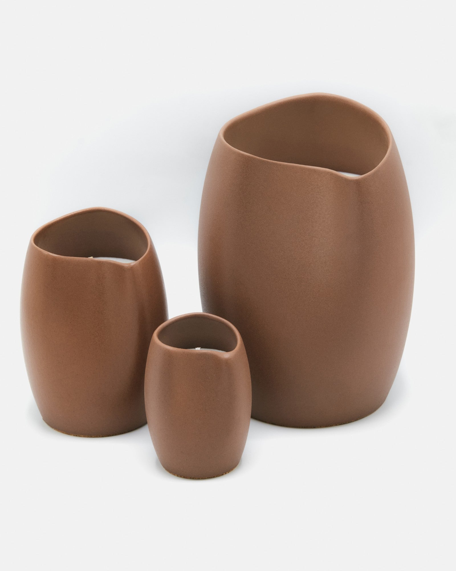 Χειροποίητο Κεραμικό Κερί με Φυσικό Κερί &amp; Minimal Design